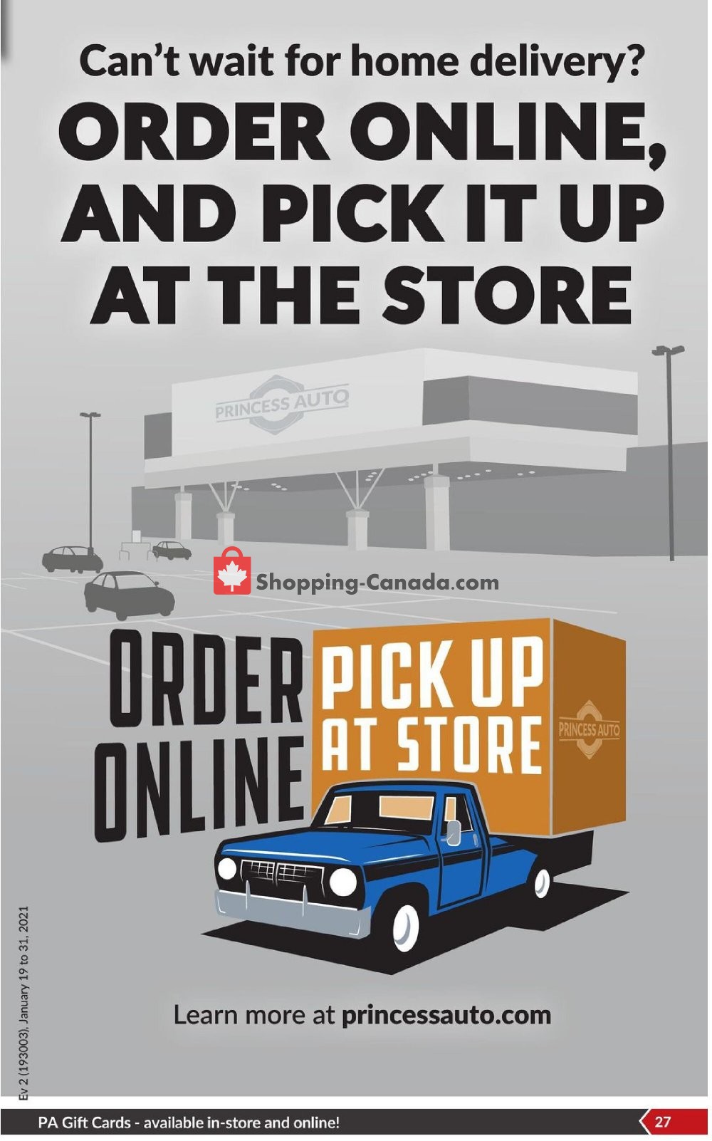Princess Auto flyer from Tuesday January 19, 2021 to Sunday January 31, 2021 - page 33