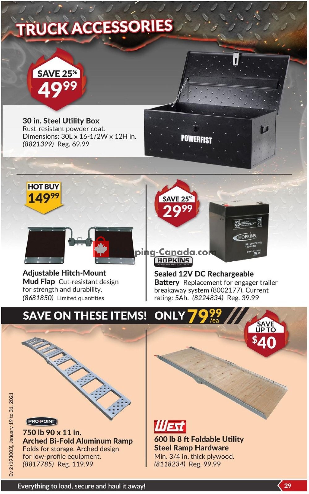 Princess Auto flyer from Tuesday January 19, 2021 to Sunday January 31, 2021 - page 35