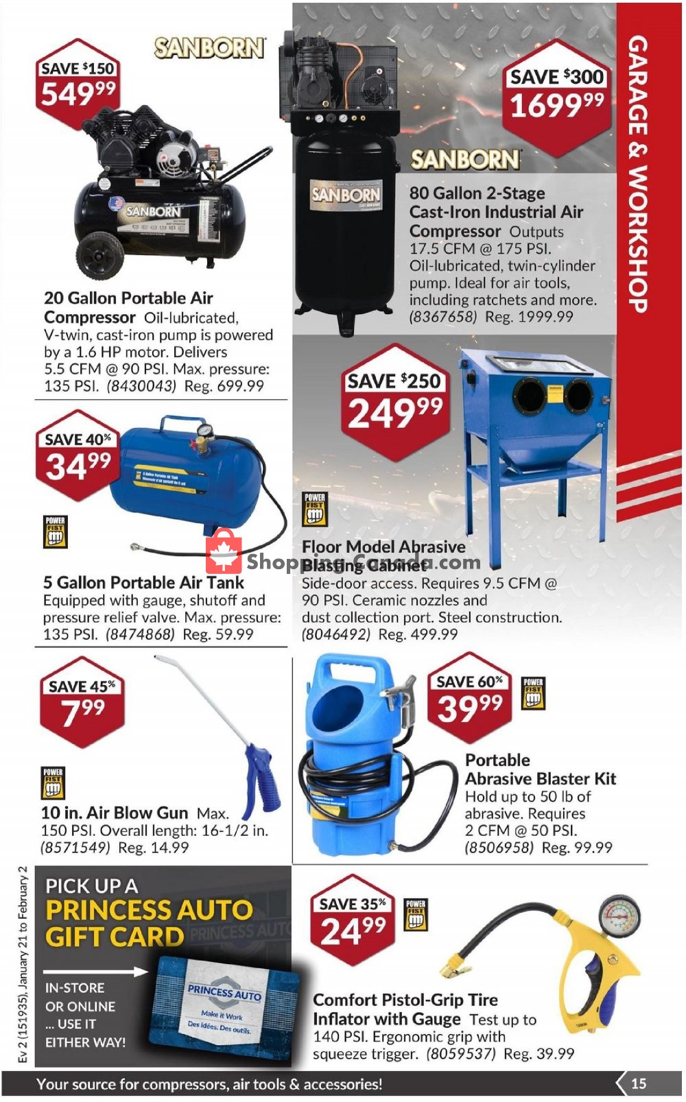 Princess Auto flyer from Tuesday January 21, 2020 to Sunday February 2, 2020 - page 17
