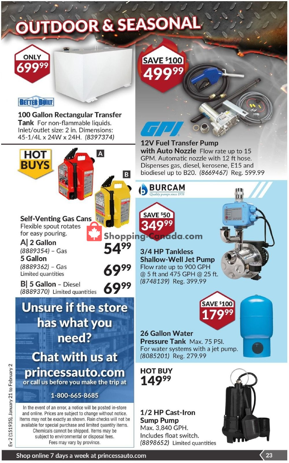 Princess Auto flyer from Tuesday January 21, 2020 to Sunday February 2, 2020 - page 25