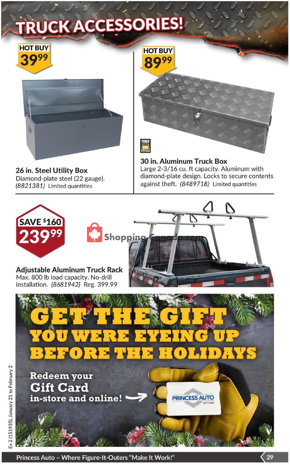 Princess Auto flyer from Tuesday January 21, 2020 to Sunday February 2, 2020 - page 31