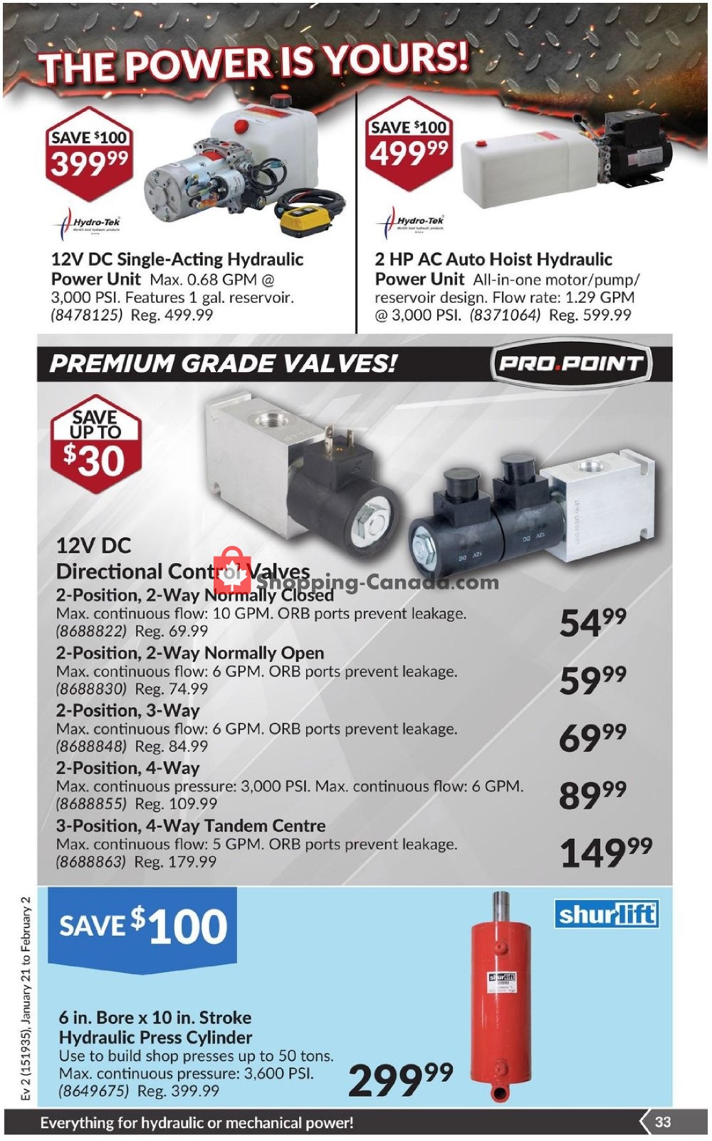 Princess Auto flyer from Tuesday January 21, 2020 to Sunday February 2, 2020 - page 35