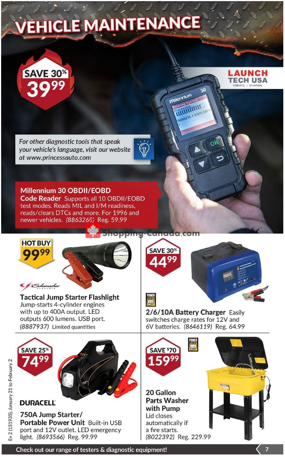 Princess Auto flyer from Tuesday January 21, 2020 to Sunday February 2, 2020 - page 9