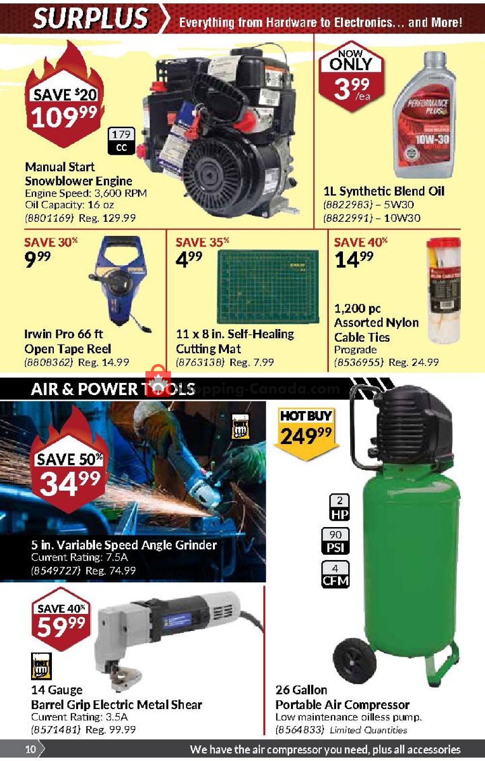Princess Auto flyer from Tuesday January 8, 2019 to Sunday January 20, 2019 - page 10