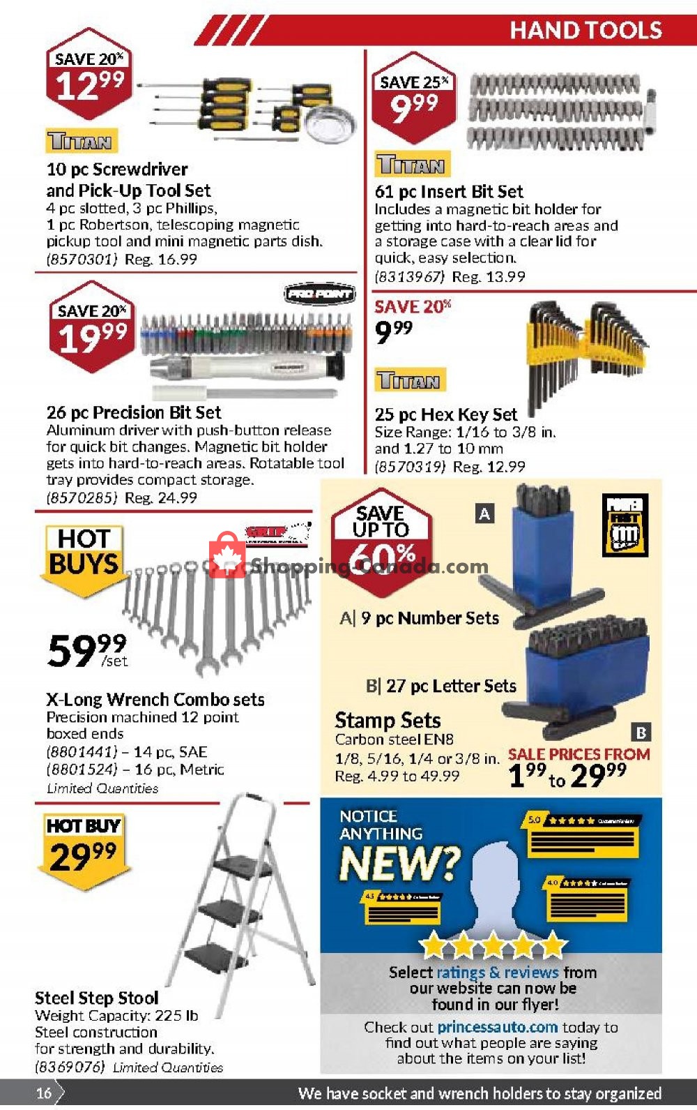 Princess Auto flyer from Tuesday January 8, 2019 to Sunday January 20, 2019 - page 16