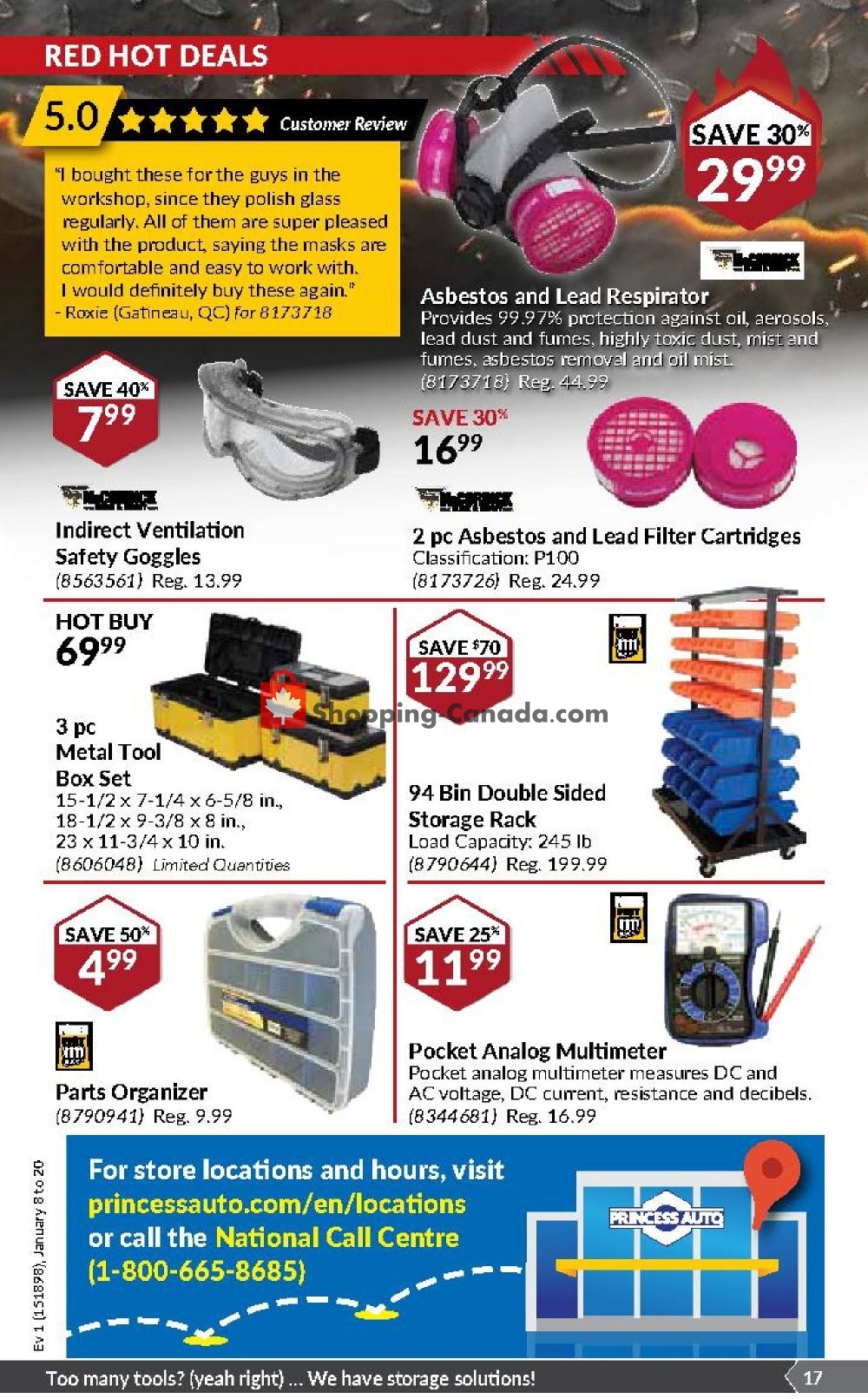 Princess Auto flyer from Tuesday January 8, 2019 to Sunday January 20, 2019 - page 17