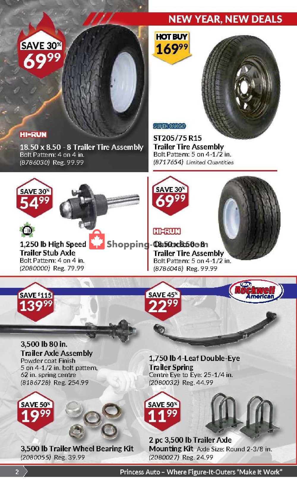 Princess Auto flyer from Tuesday January 8, 2019 to Sunday January 20, 2019 - page 2
