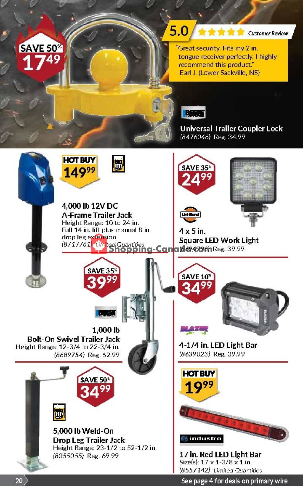 Princess Auto flyer from Tuesday January 8, 2019 to Sunday January 20, 2019 - page 20