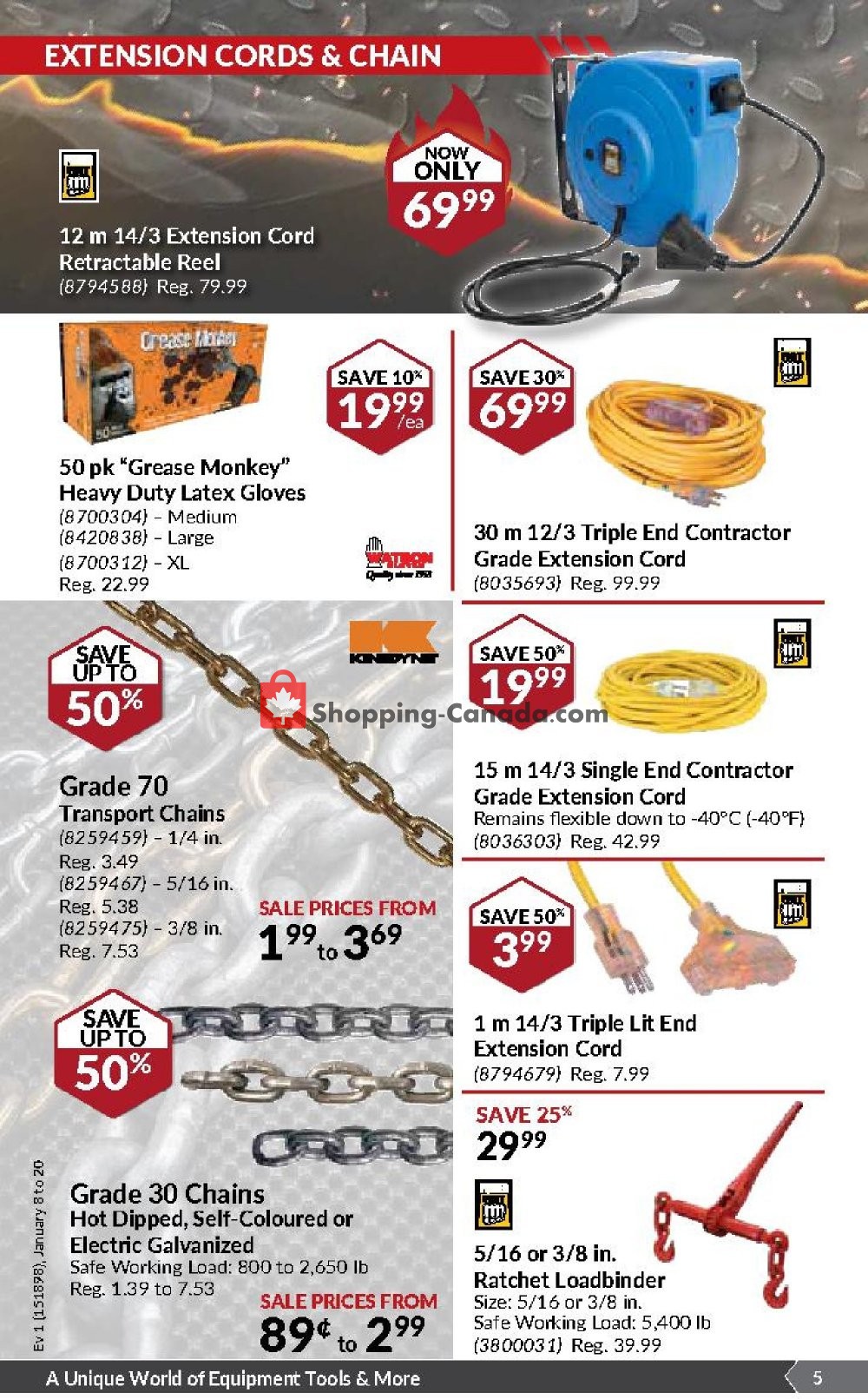 Princess Auto flyer from Tuesday January 8, 2019 to Sunday January 20, 2019 - page 5