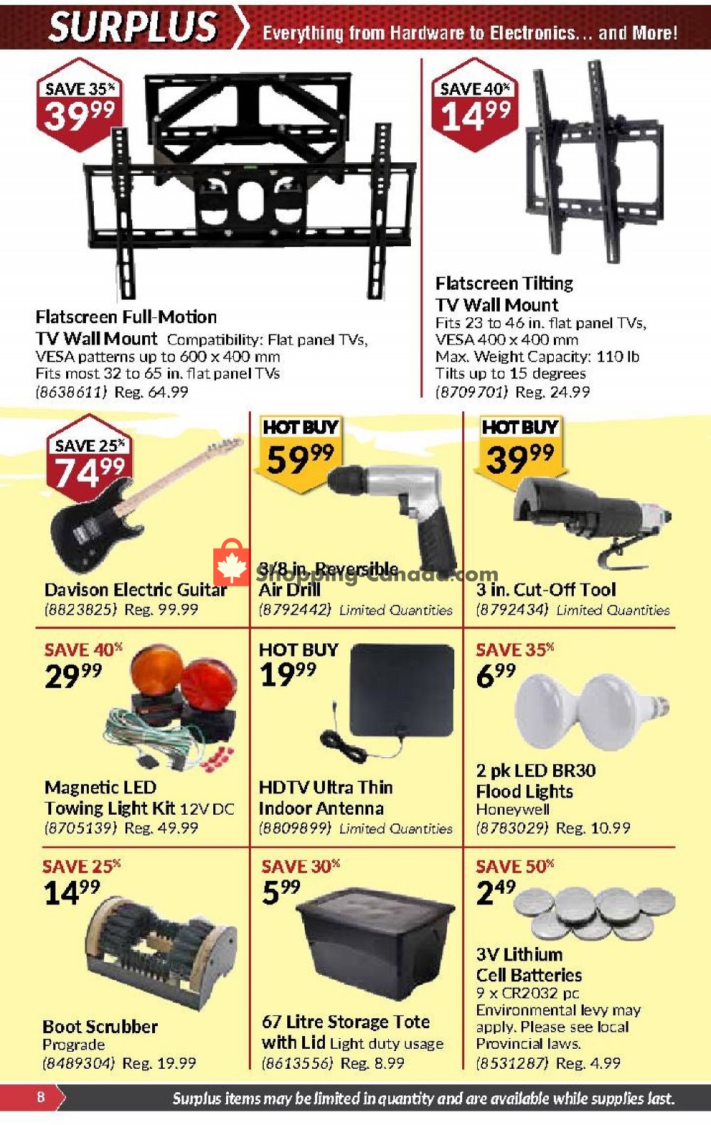 Princess Auto flyer from Tuesday January 8, 2019 to Sunday January 20, 2019 - page 8