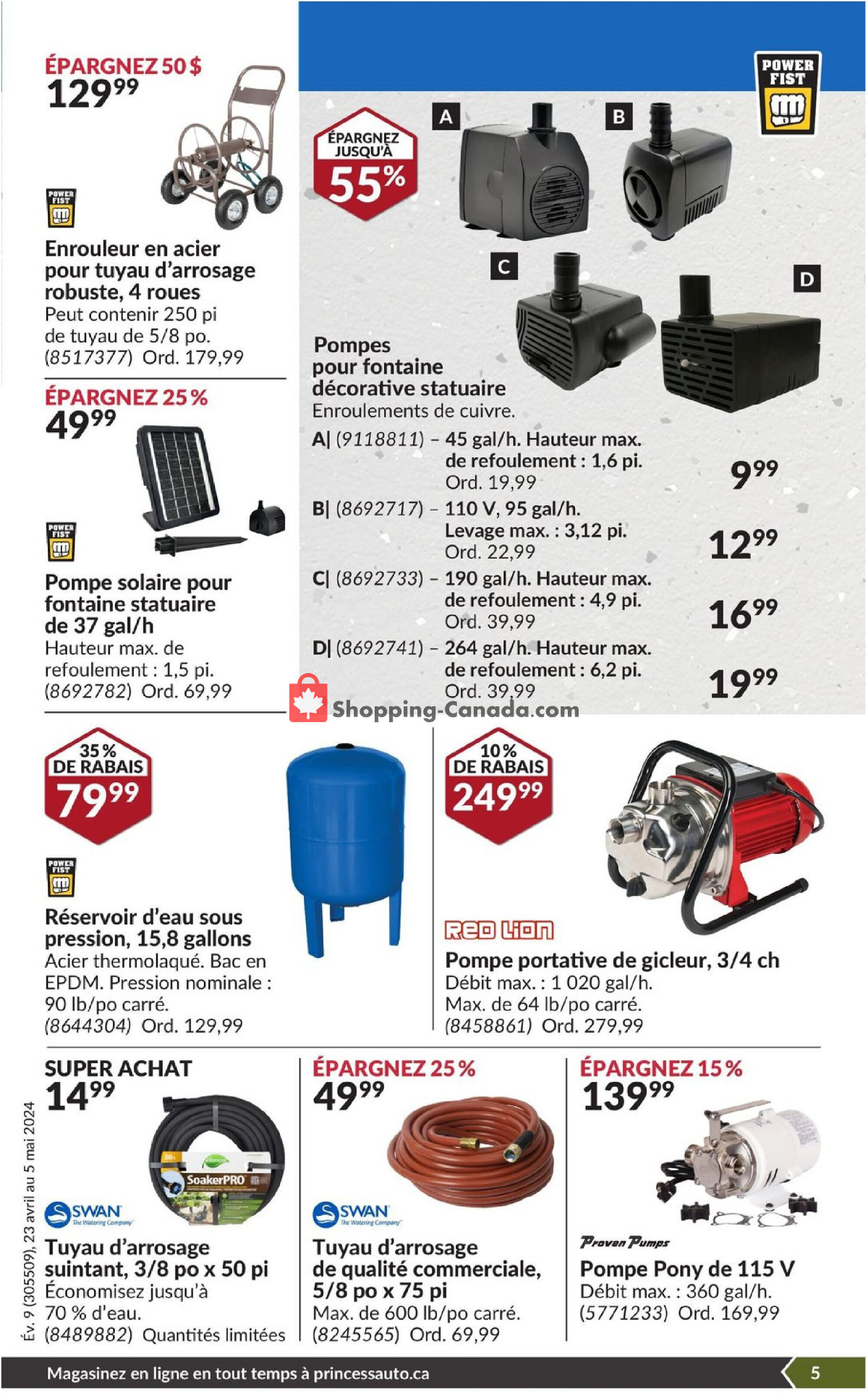 Princess Auto flyer from Tuesday April 23, 2024 to Sunday May 5, 2024 - page 10