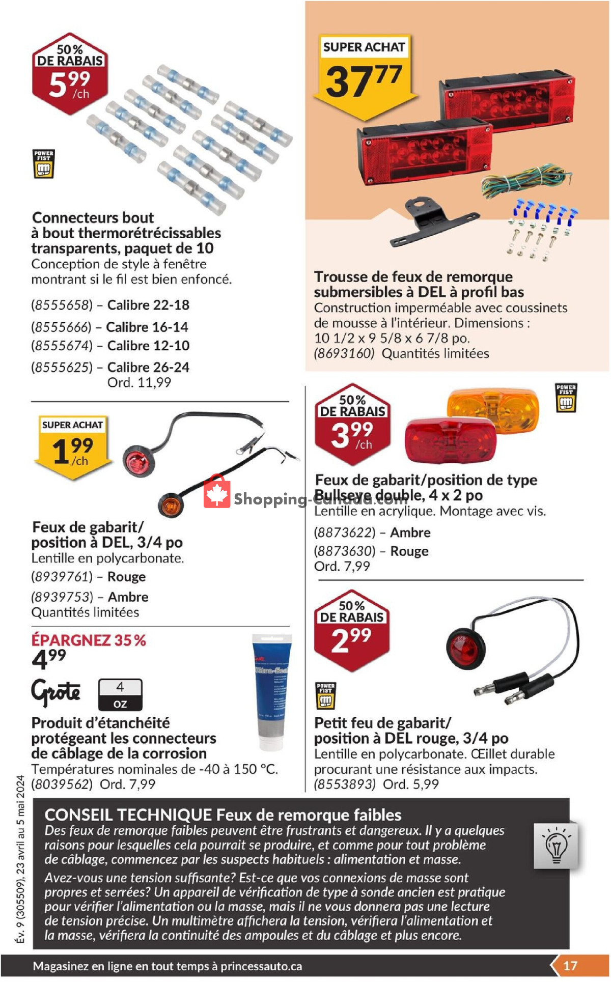 Princess Auto flyer from Tuesday April 23, 2024 to Sunday May 5, 2024 - page 22