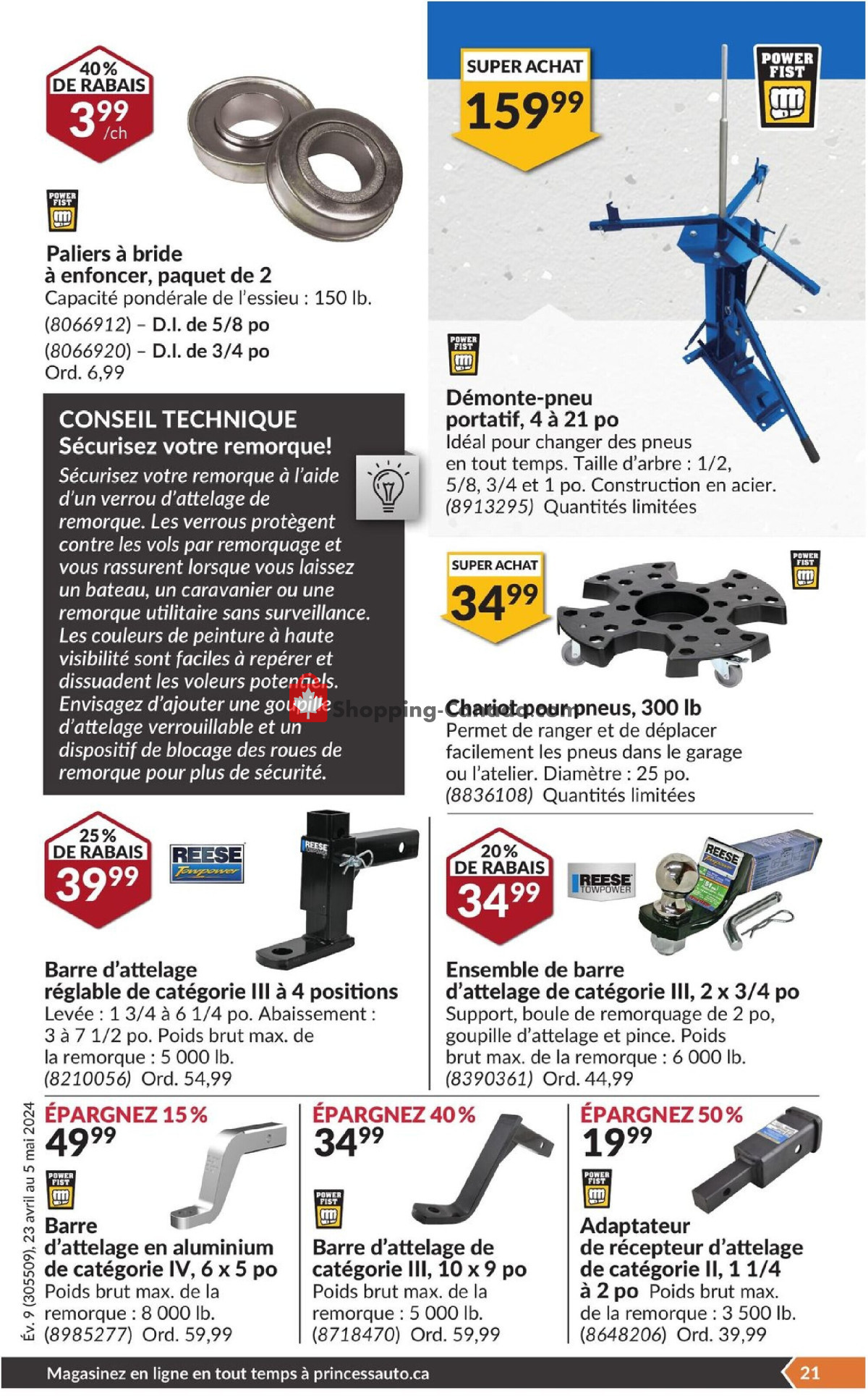 Princess Auto flyer from Tuesday April 23, 2024 to Sunday May 5, 2024 - page 26