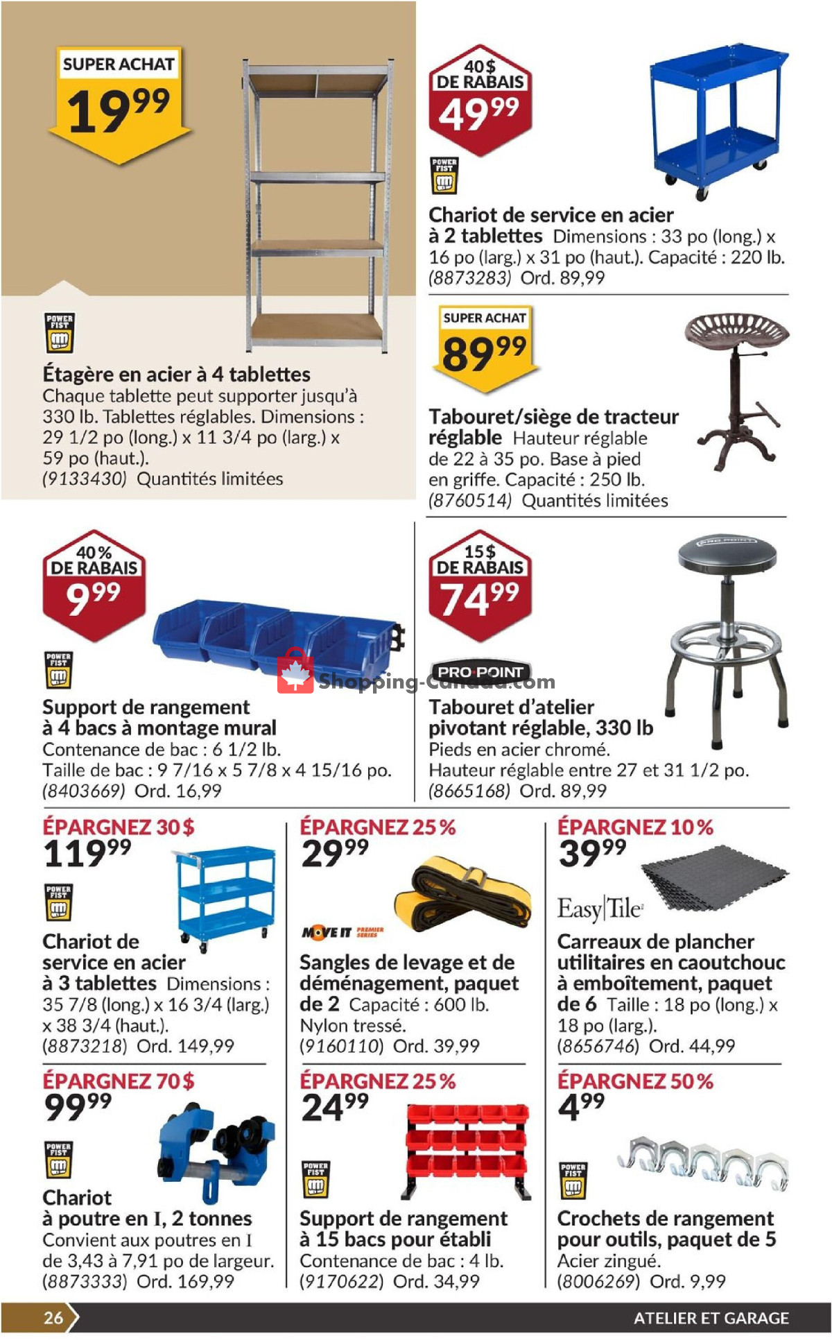 Princess Auto flyer from Tuesday April 23, 2024 to Sunday May 5, 2024 - page 31