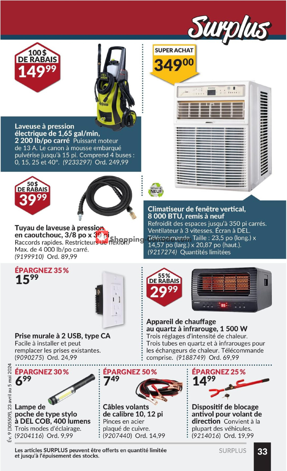 Princess Auto flyer from Tuesday April 23, 2024 to Sunday May 5, 2024 - page 38