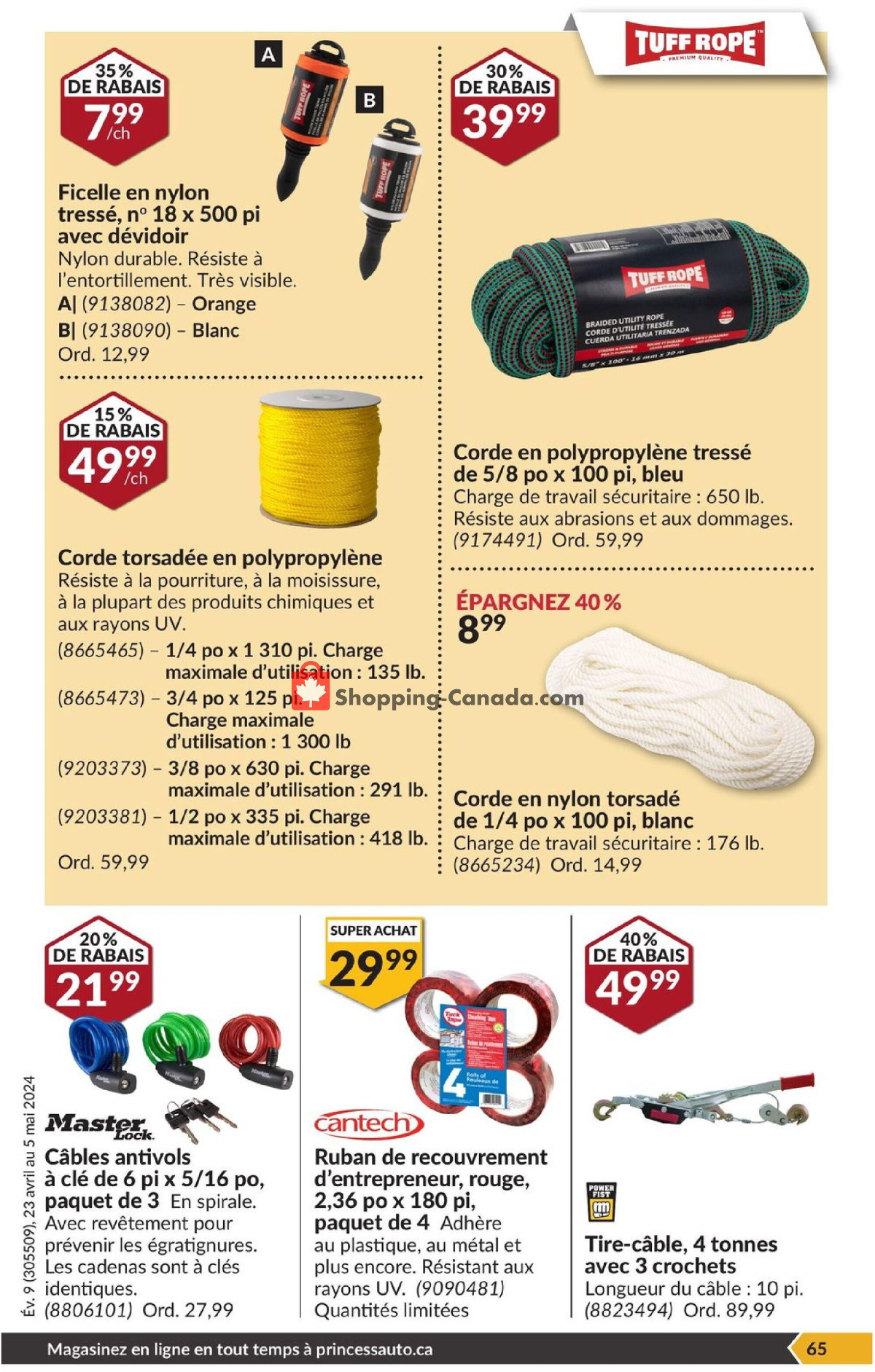 Princess Auto flyer from Tuesday April 23, 2024 to Sunday May 5, 2024 - page 70