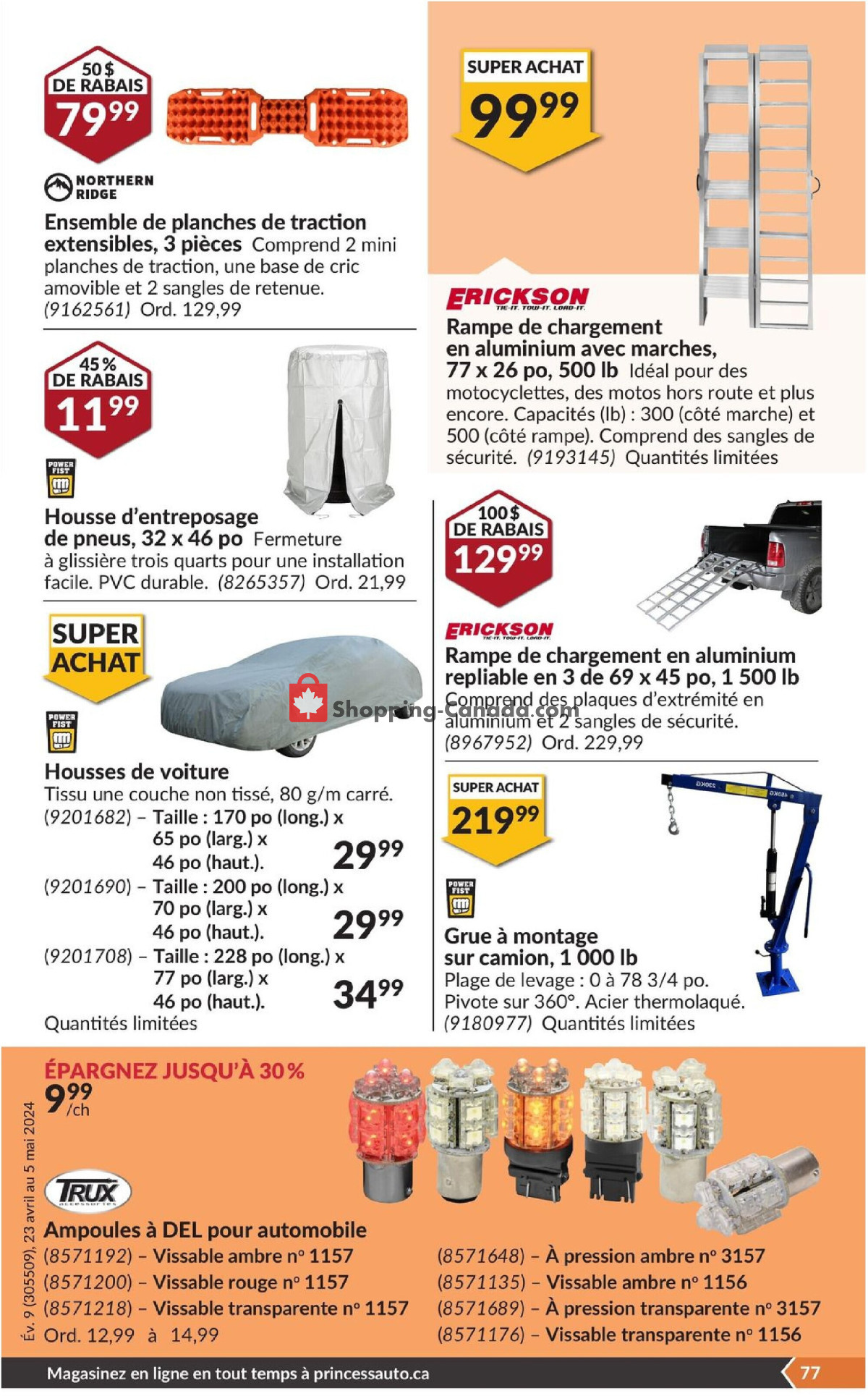 Princess Auto flyer from Tuesday April 23, 2024 to Sunday May 5, 2024 - page 82