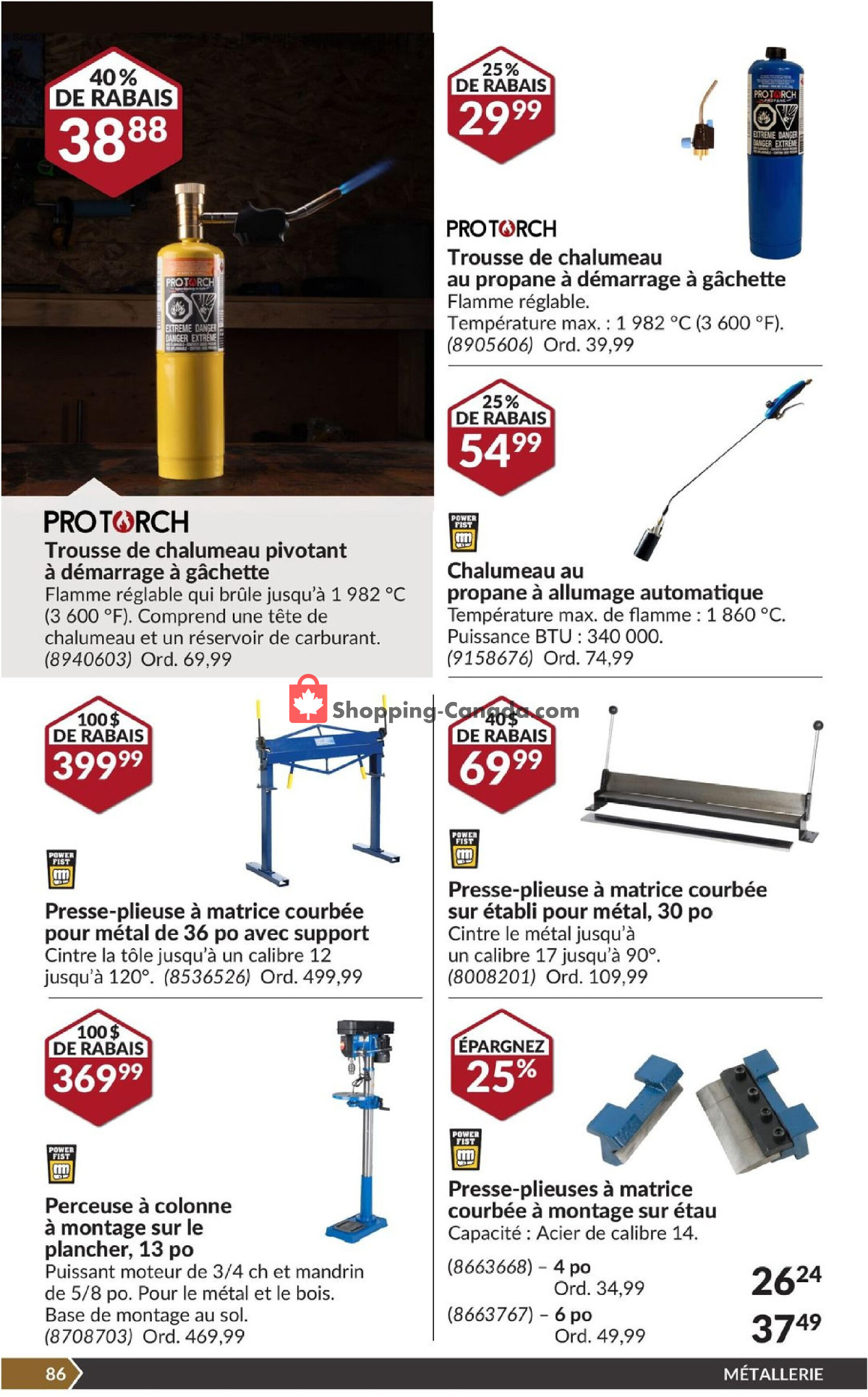 Princess Auto flyer from Tuesday April 23, 2024 to Sunday May 5, 2024 - page 91