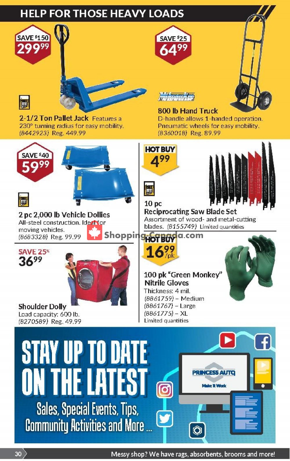 Princess Auto flyer from Tuesday August 6, 2019 to Sunday August 18, 2019 - page 30