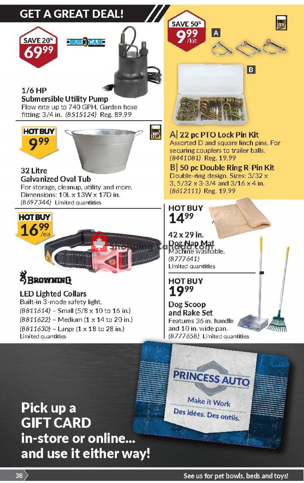 Princess Auto flyer from Tuesday August 6, 2019 to Sunday August 18, 2019 - page 38