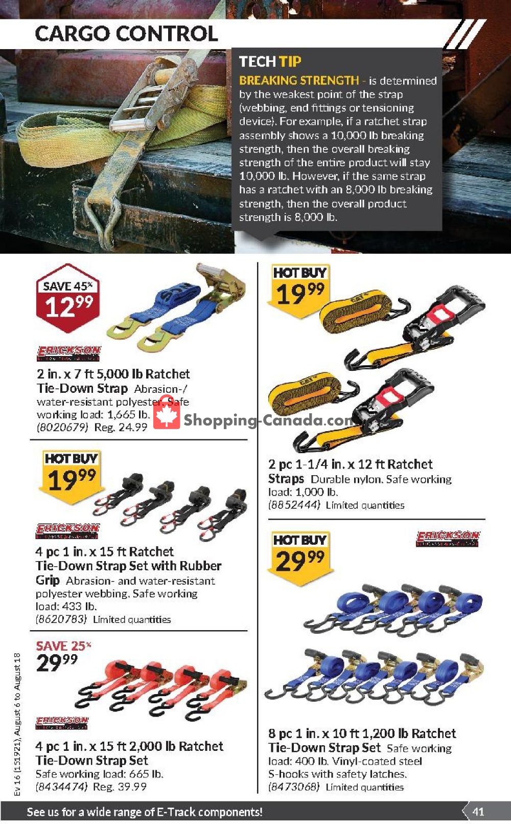 Princess Auto flyer from Tuesday August 6, 2019 to Sunday August 18, 2019 - page 41