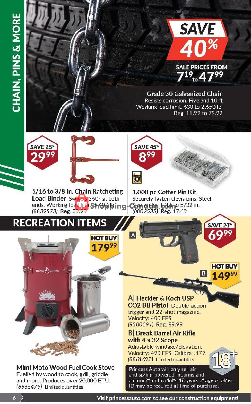 Princess Auto flyer from Tuesday August 6, 2019 to Sunday August 18, 2019 - page 6