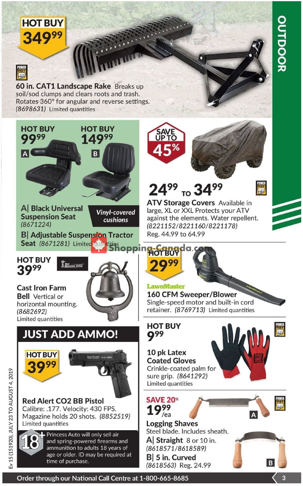 Princess Auto flyer from Tuesday July 23, 2019 to Sunday August 4, 2019 - page 4
