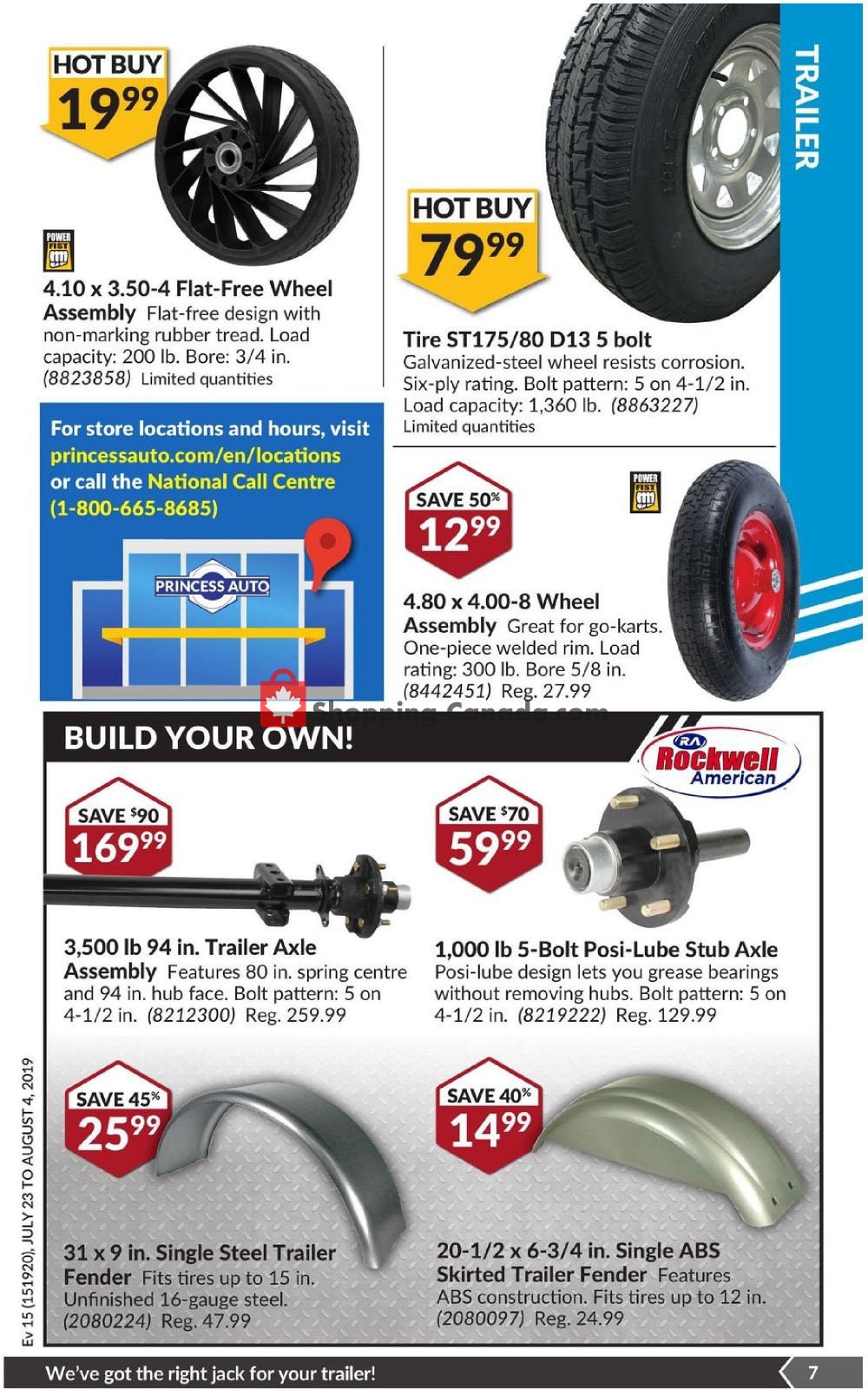 Princess Auto flyer from Tuesday July 23, 2019 to Sunday August 4, 2019 - page 8