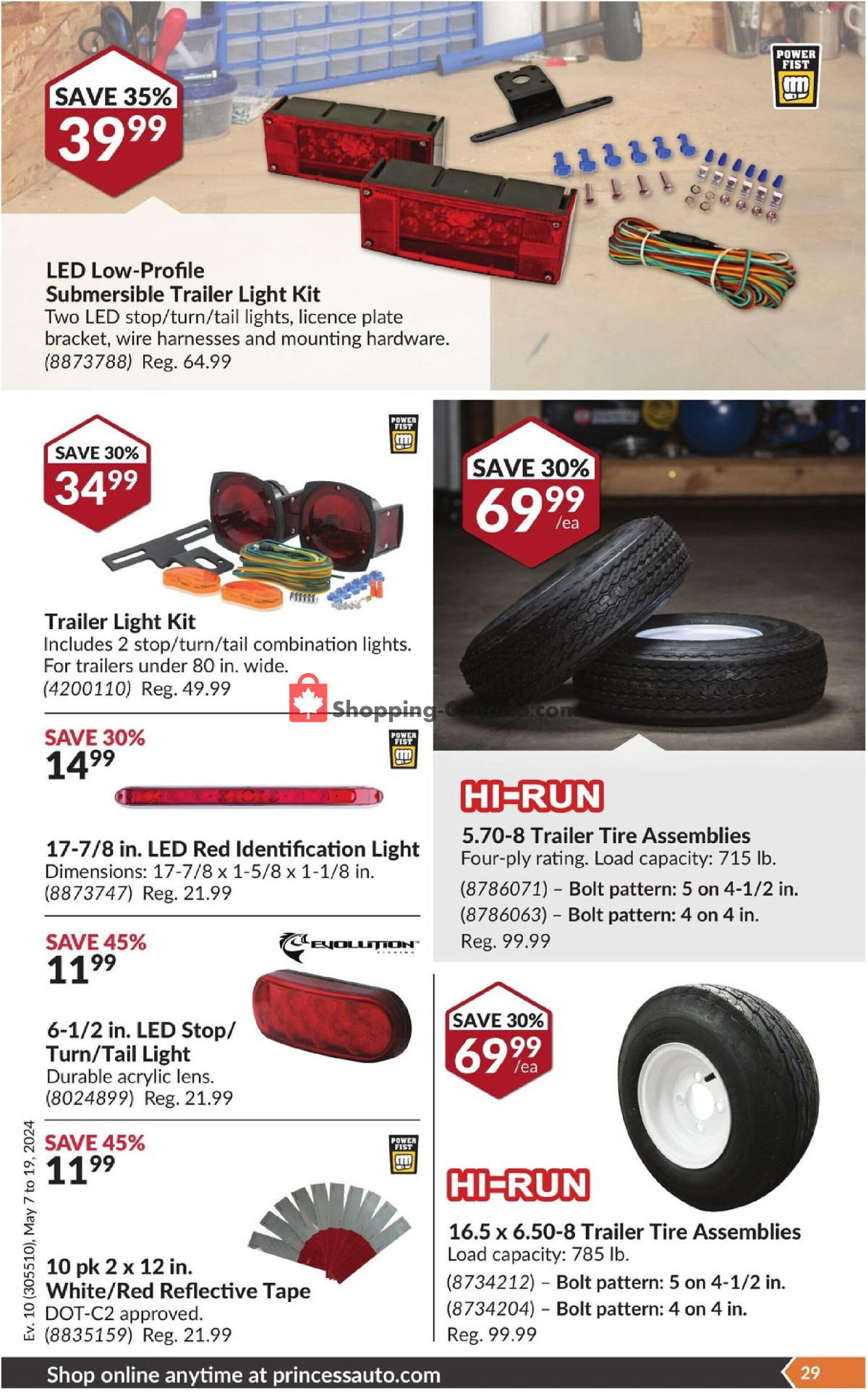 Princess Auto flyer from Tuesday May 7, 2024 to Sunday May 19, 2024 - page 34