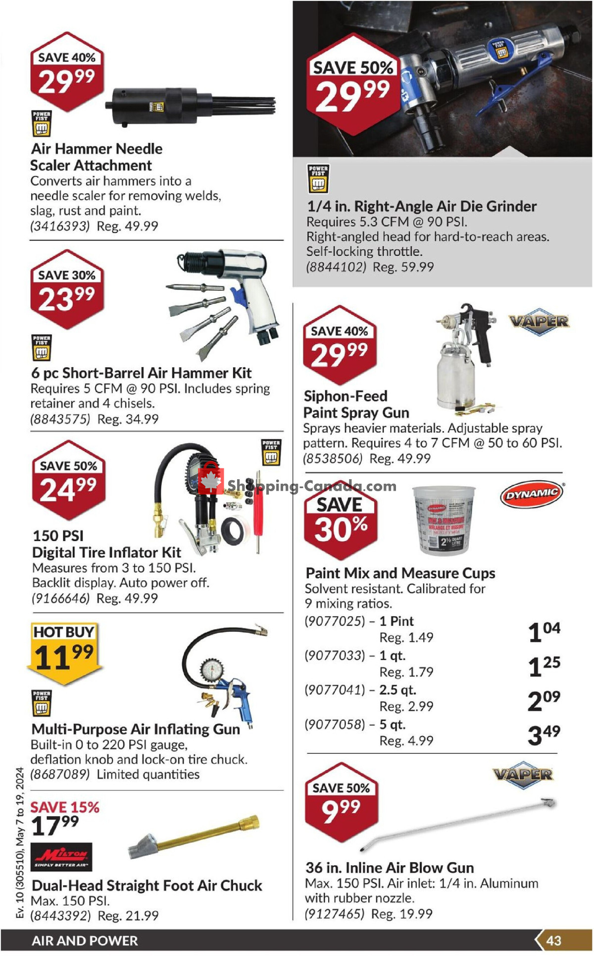 Princess Auto flyer from Tuesday May 7, 2024 to Sunday May 19, 2024 - page 48