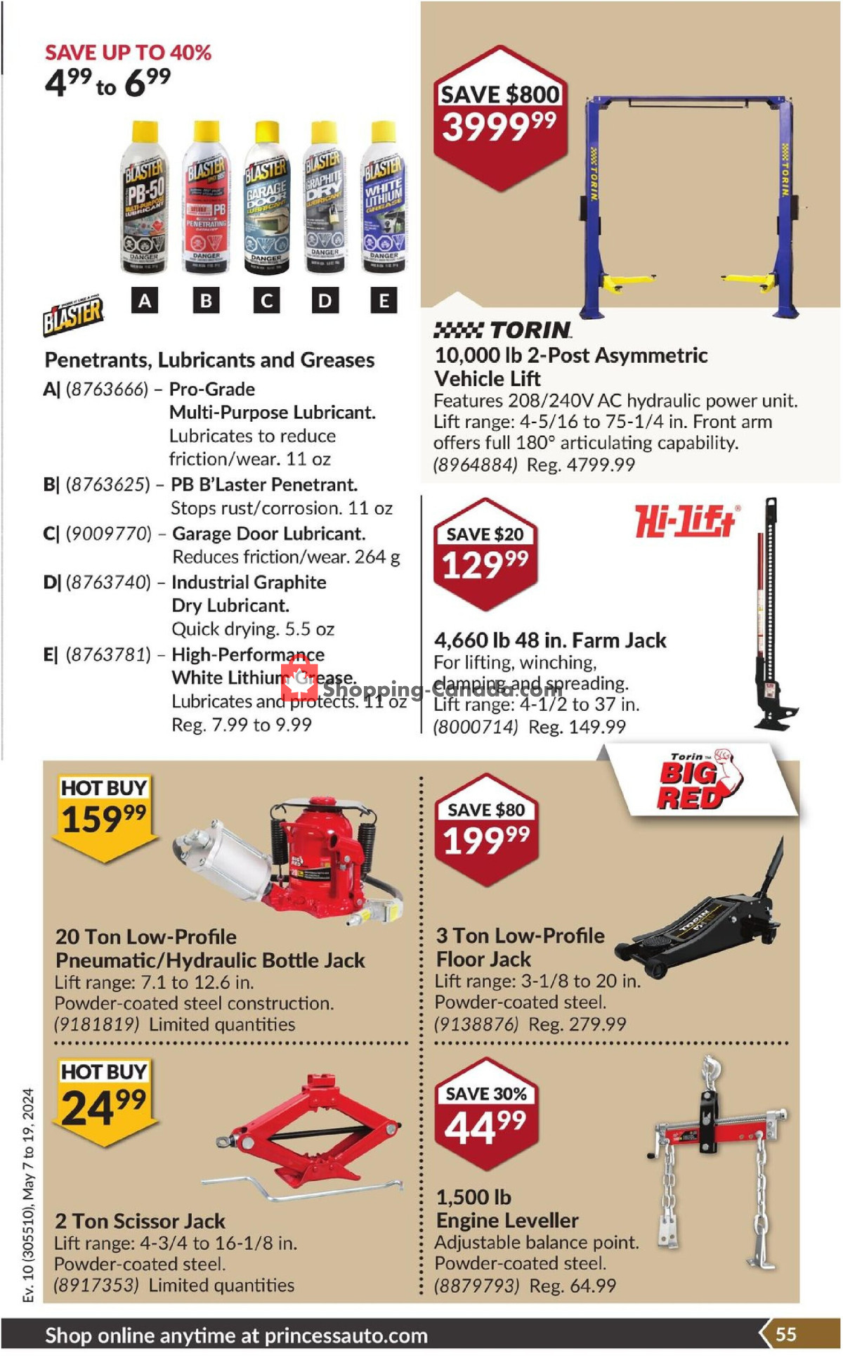 Princess Auto flyer from Tuesday May 7, 2024 to Sunday May 19, 2024 - page 60