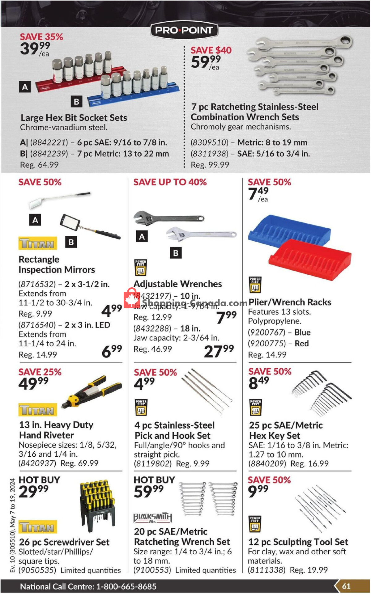 Princess Auto flyer from Tuesday May 7, 2024 to Sunday May 19, 2024 - page 66