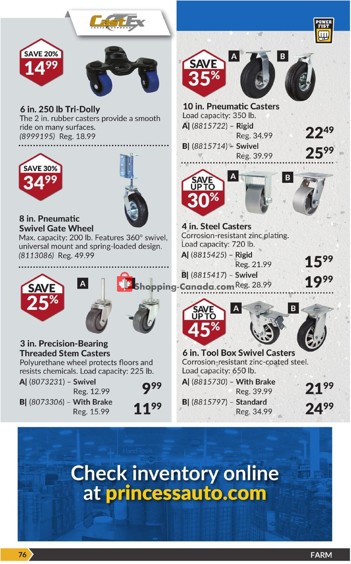 Princess Auto flyer from Tuesday May 7, 2024 to Sunday May 19, 2024 - page 81