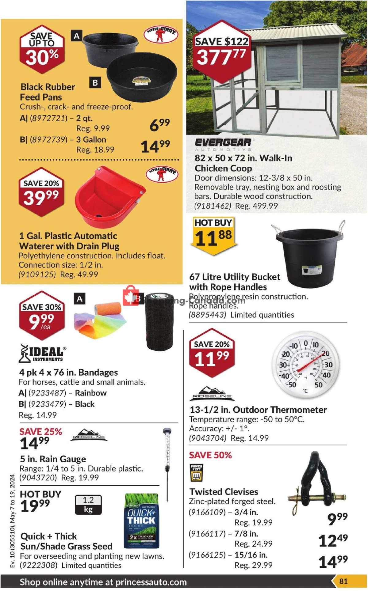 Princess Auto flyer from Tuesday May 7, 2024 to Sunday May 19, 2024 - page 86