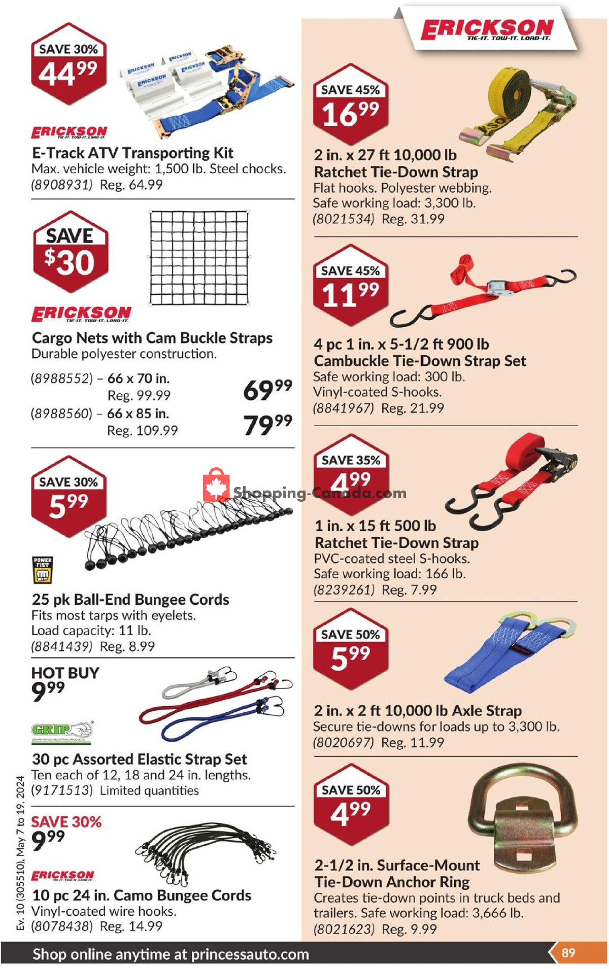 Princess Auto flyer from Tuesday May 7, 2024 to Sunday May 19, 2024 - page 94