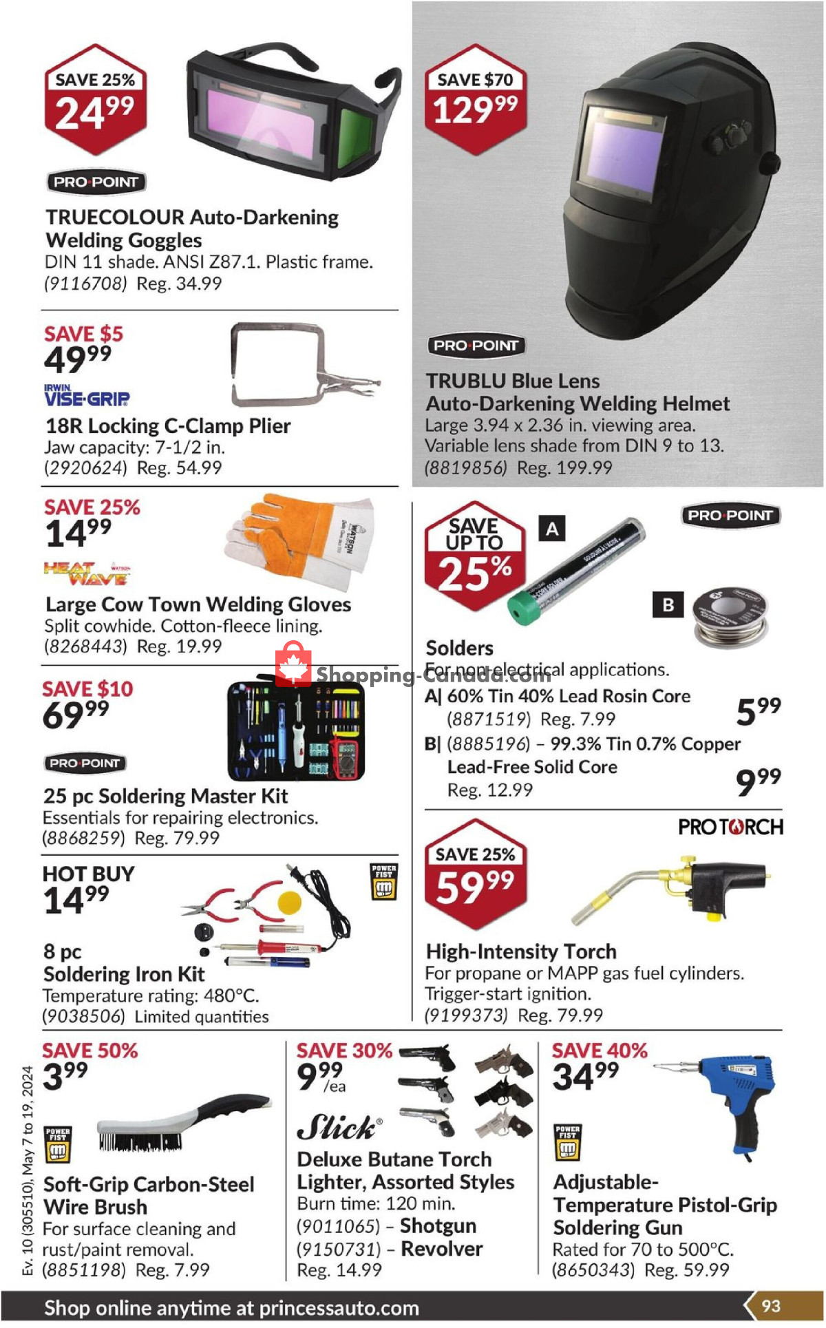 Princess Auto flyer from Tuesday May 7, 2024 to Sunday May 19, 2024 - page 98