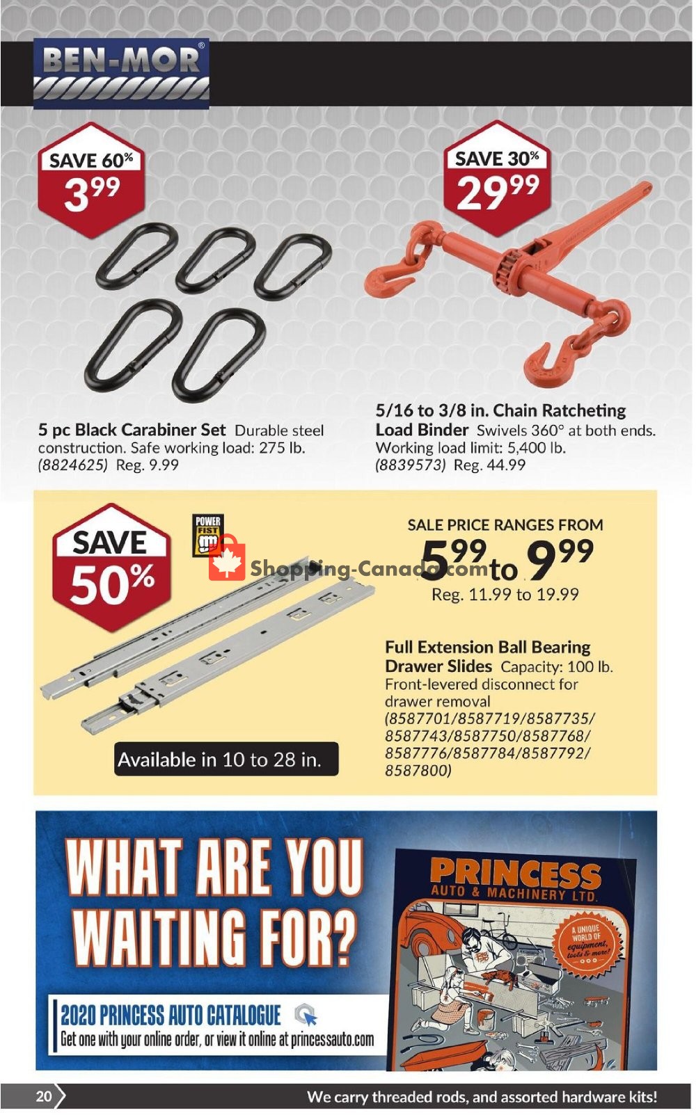 Princess Auto flyer from Tuesday August 4, 2020 to Sunday August 16, 2020 - page 26