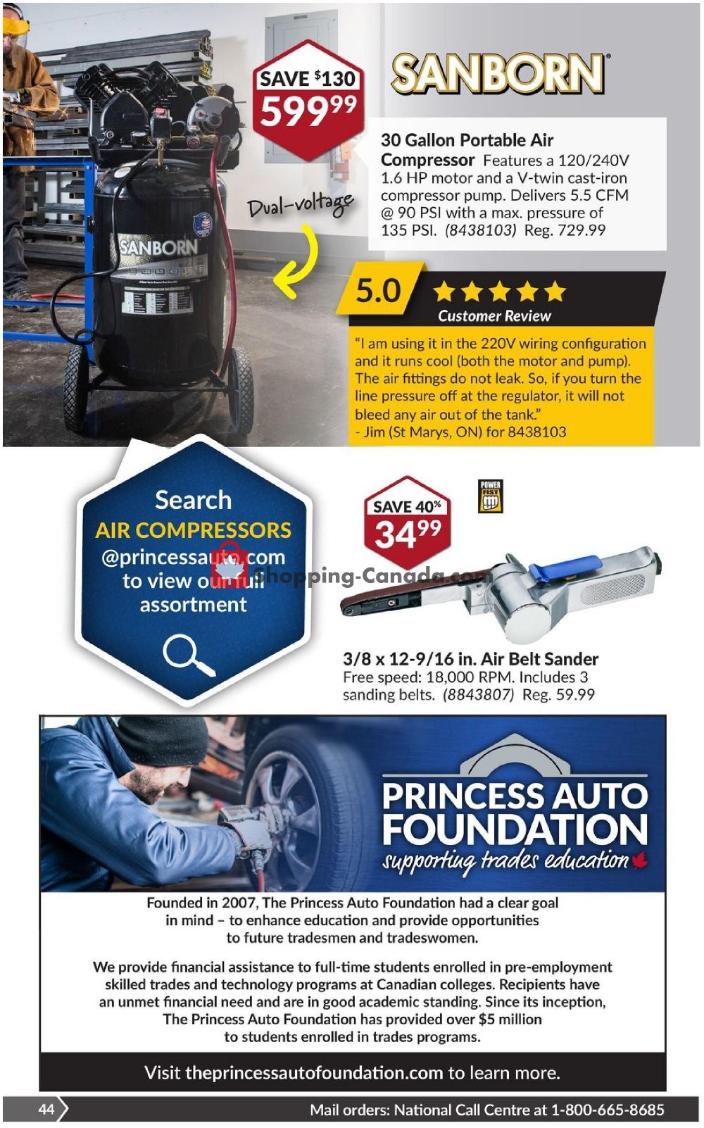 Princess Auto flyer from Tuesday August 4, 2020 to Sunday August 16, 2020 - page 50