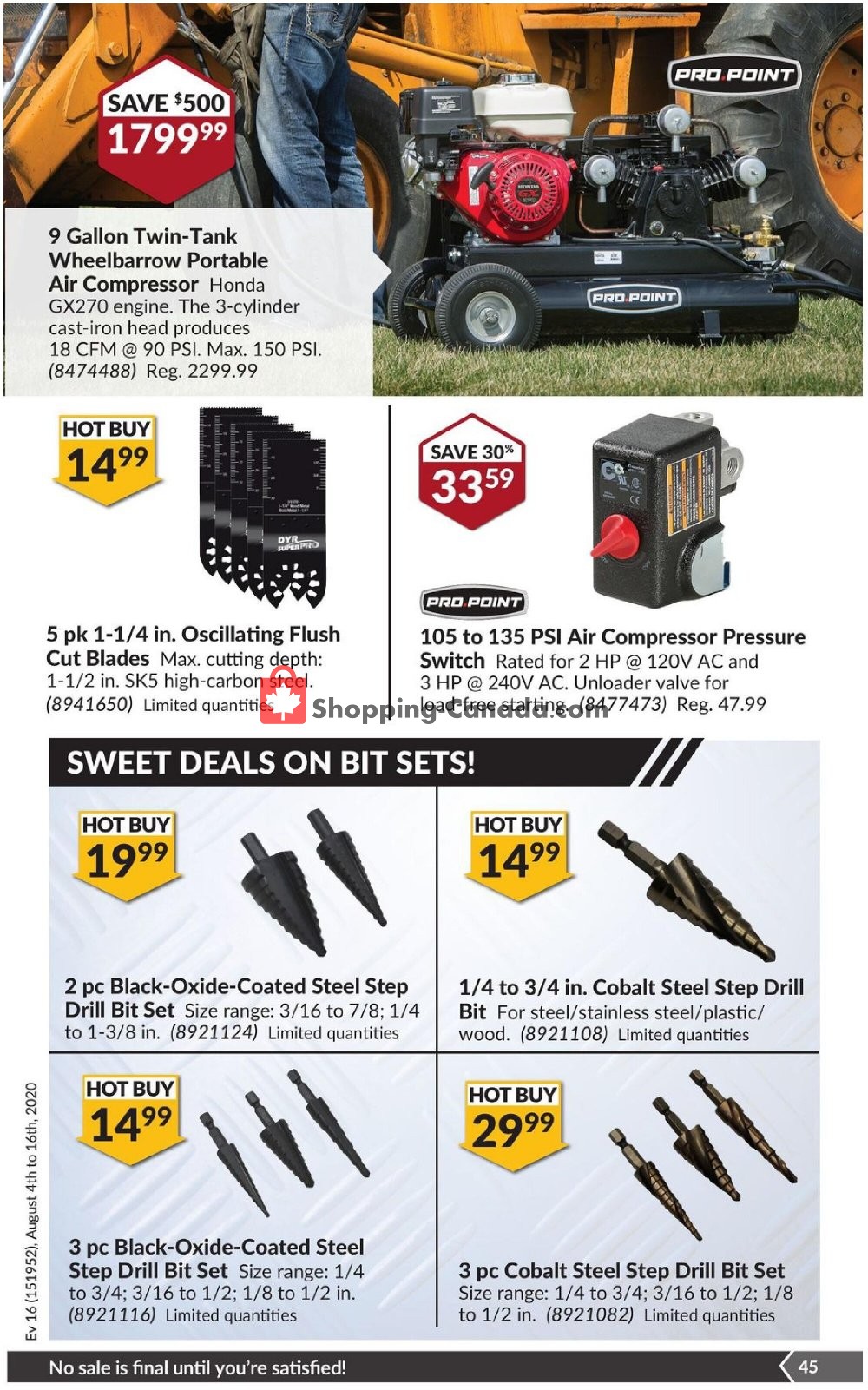 Princess Auto flyer from Tuesday August 4, 2020 to Sunday August 16, 2020 - page 51
