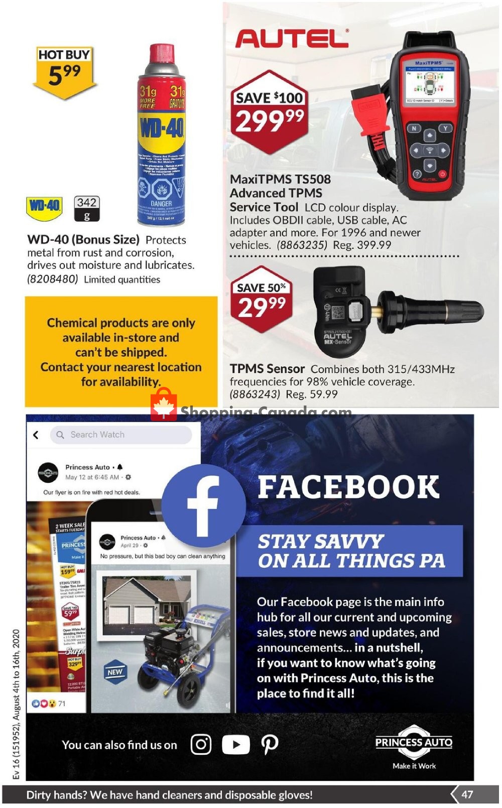 Princess Auto flyer from Tuesday August 4, 2020 to Sunday August 16, 2020 - page 53