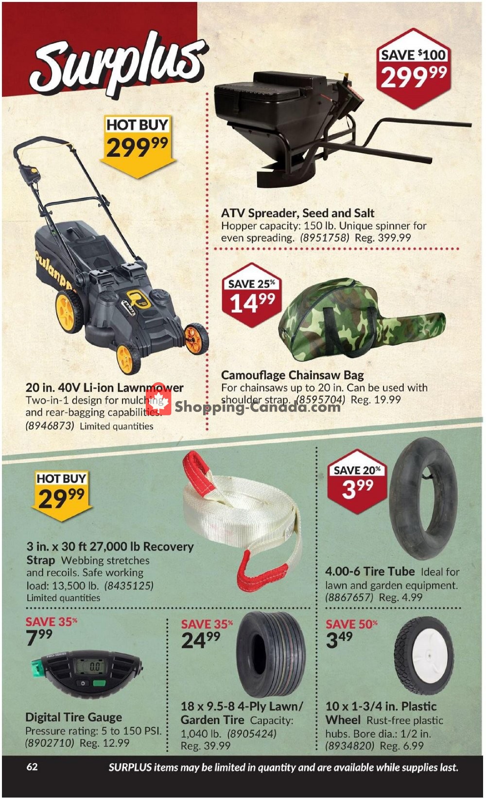 Princess Auto flyer from Tuesday August 4, 2020 to Sunday August 16, 2020 - page 68