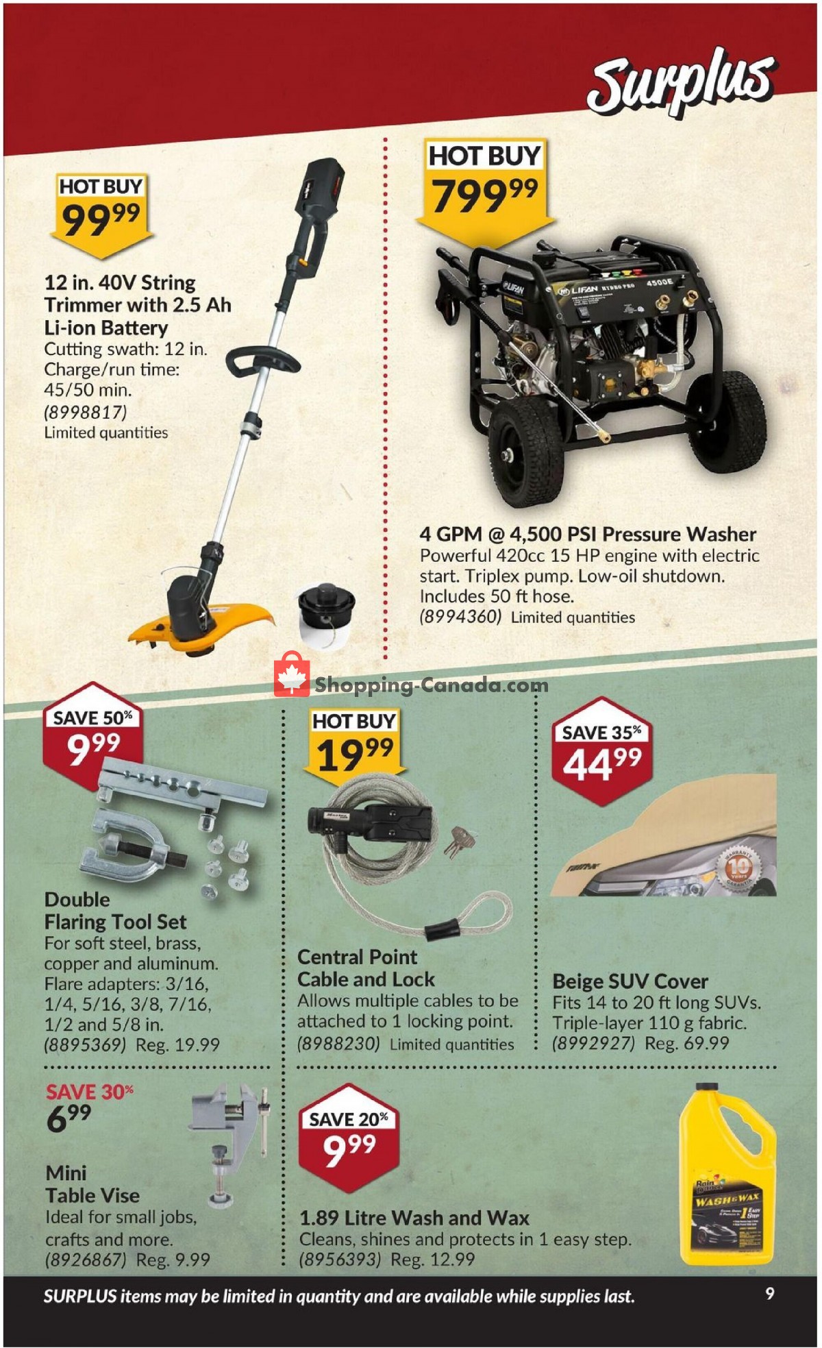 Princess Auto flyer from Tuesday March 30, 2021 to Sunday April 11, 2021 - page 14