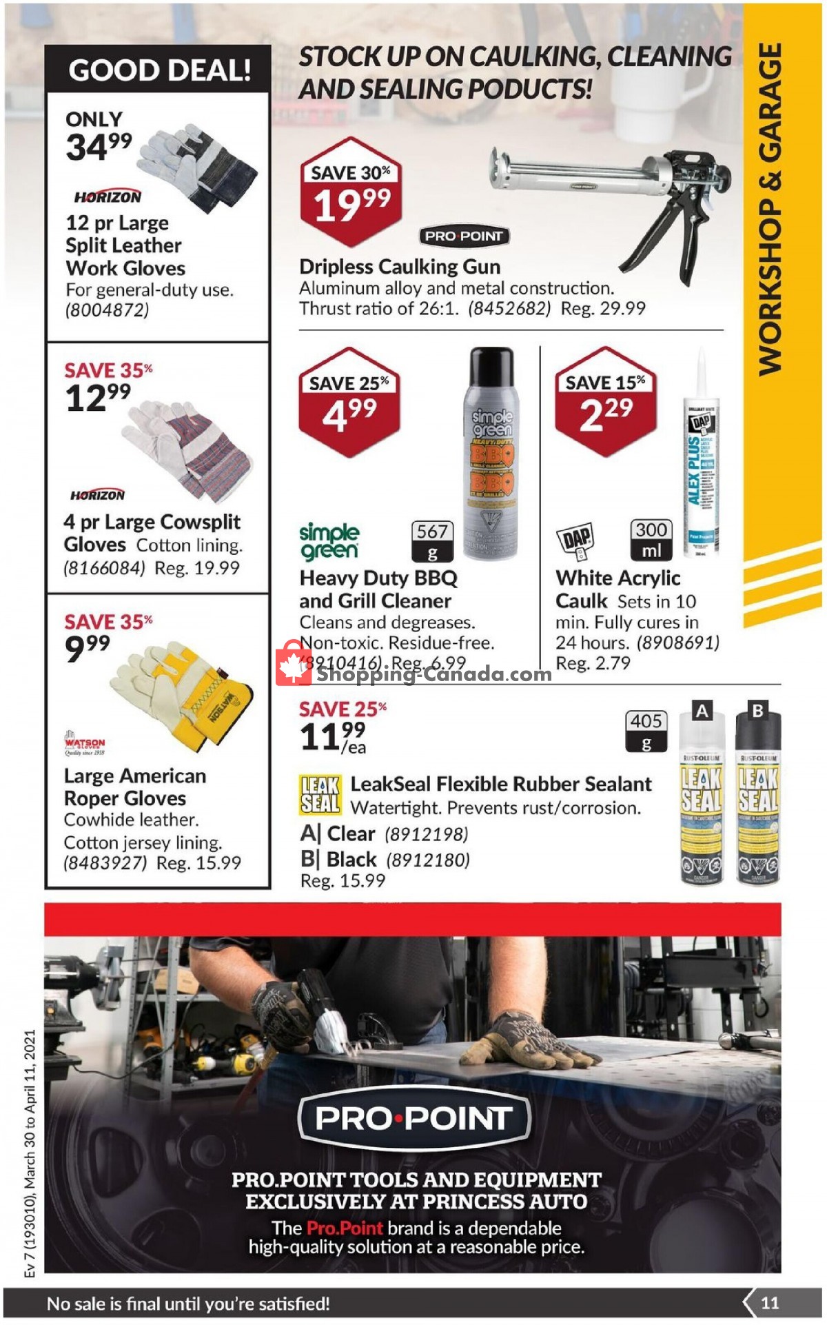 Princess Auto flyer from Tuesday March 30, 2021 to Sunday April 11, 2021 - page 16