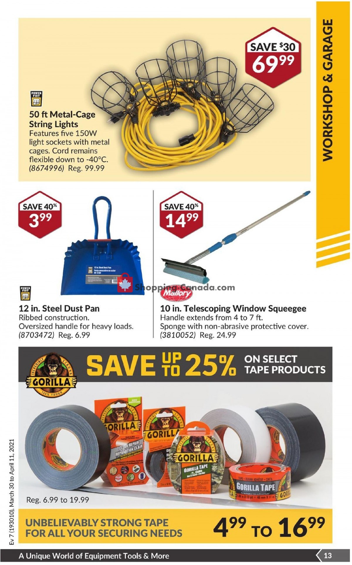 Princess Auto flyer from Tuesday March 30, 2021 to Sunday April 11, 2021 - page 18