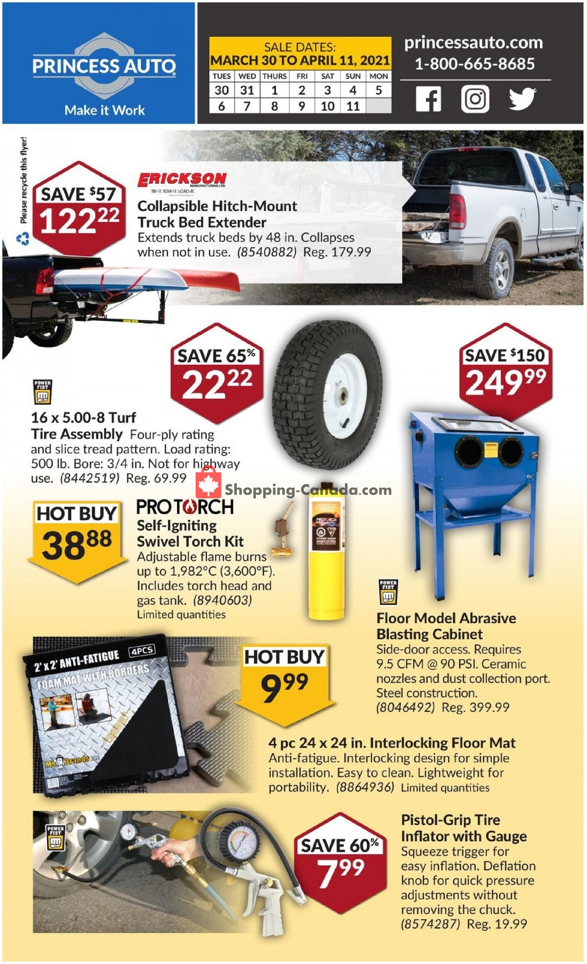 Princess Auto flyer from Tuesday March 30, 2021 to Sunday April 11, 2021 - page 2