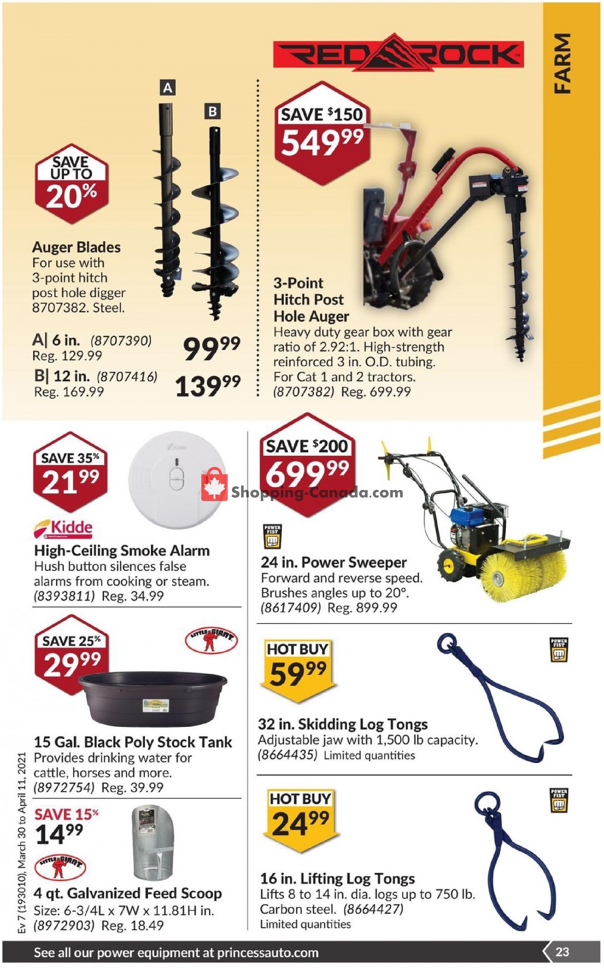 Princess Auto flyer from Tuesday March 30, 2021 to Sunday April 11, 2021 - page 28