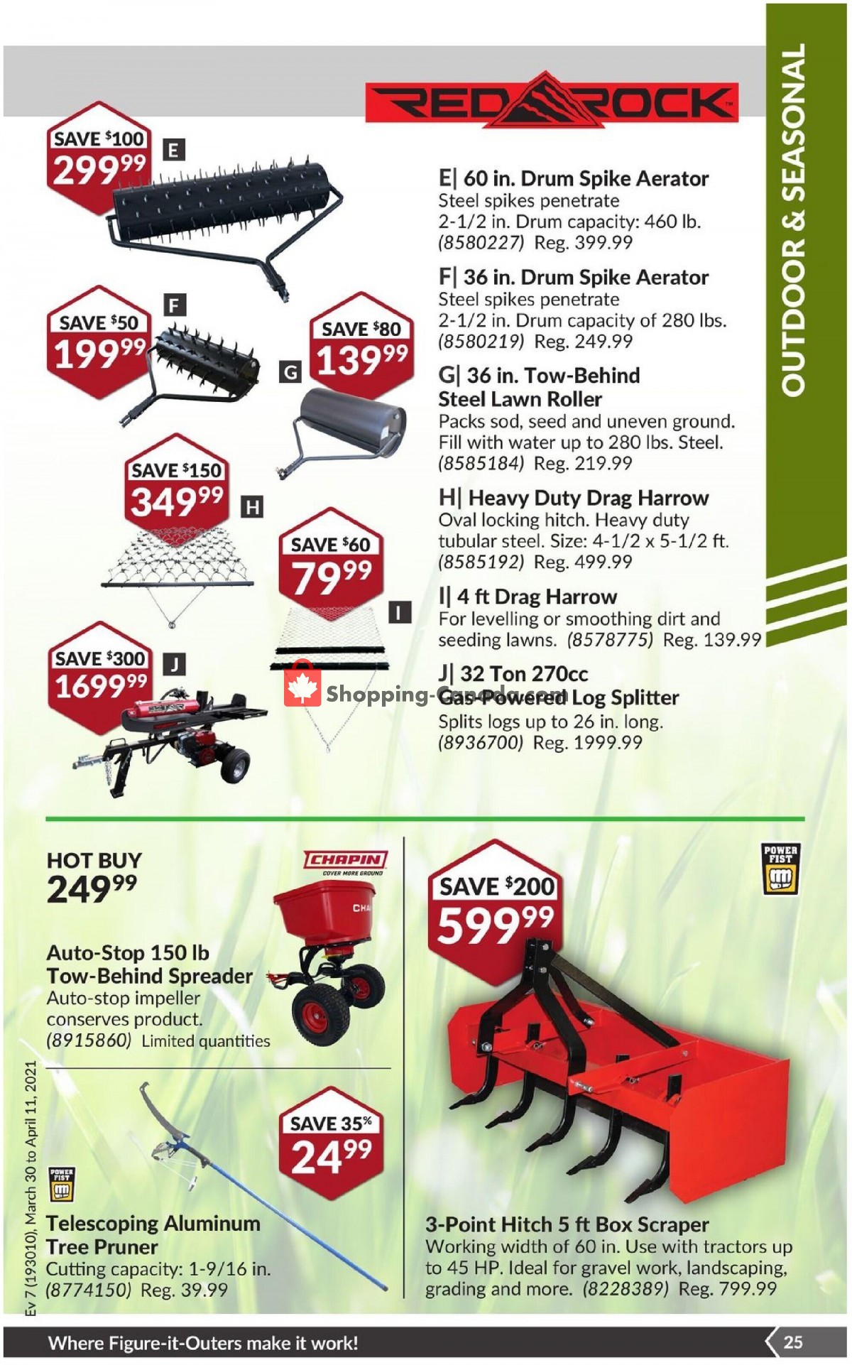Princess Auto flyer from Tuesday March 30, 2021 to Sunday April 11, 2021 - page 30