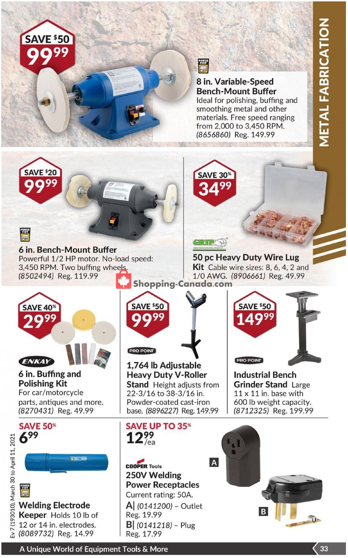 Princess Auto flyer from Tuesday March 30, 2021 to Sunday April 11, 2021 - page 38