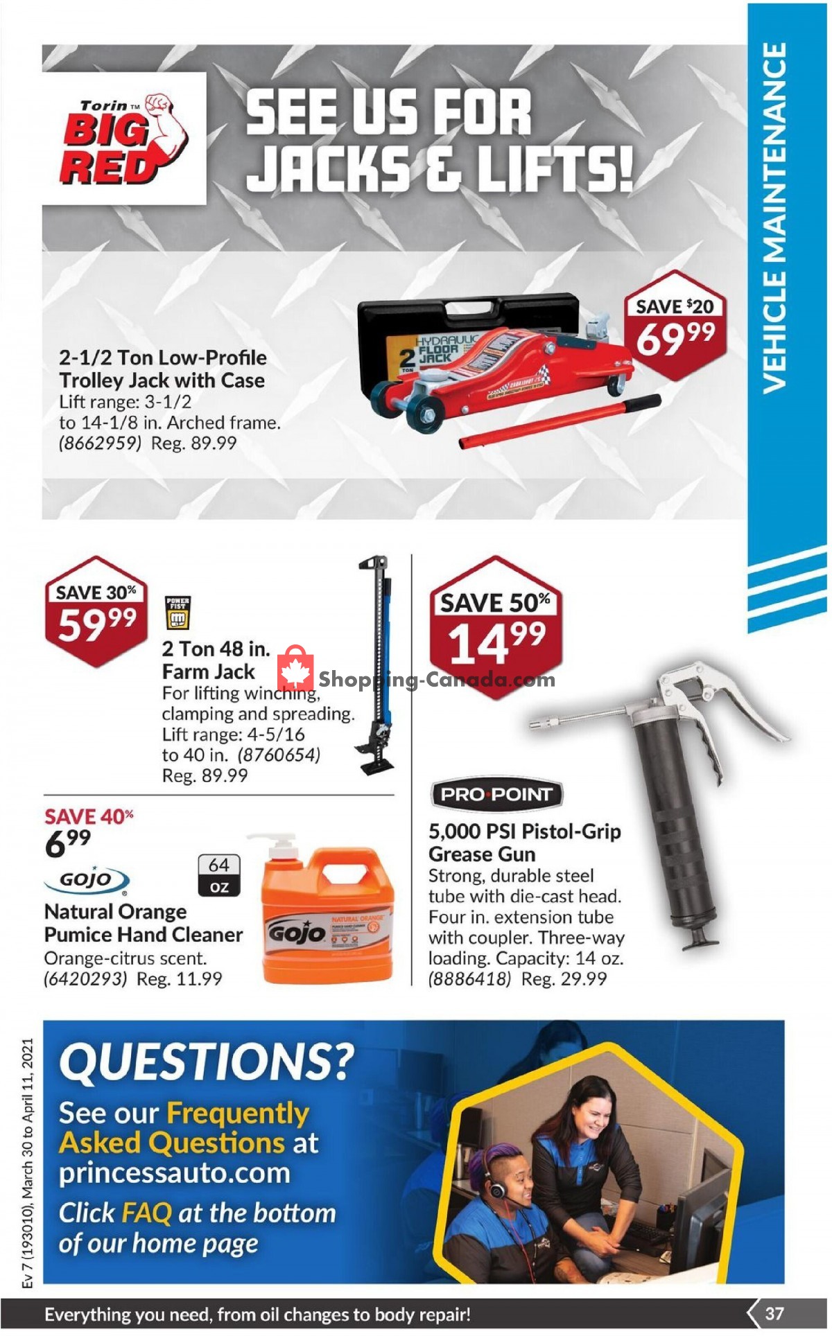 Princess Auto flyer from Tuesday March 30, 2021 to Sunday April 11, 2021 - page 42