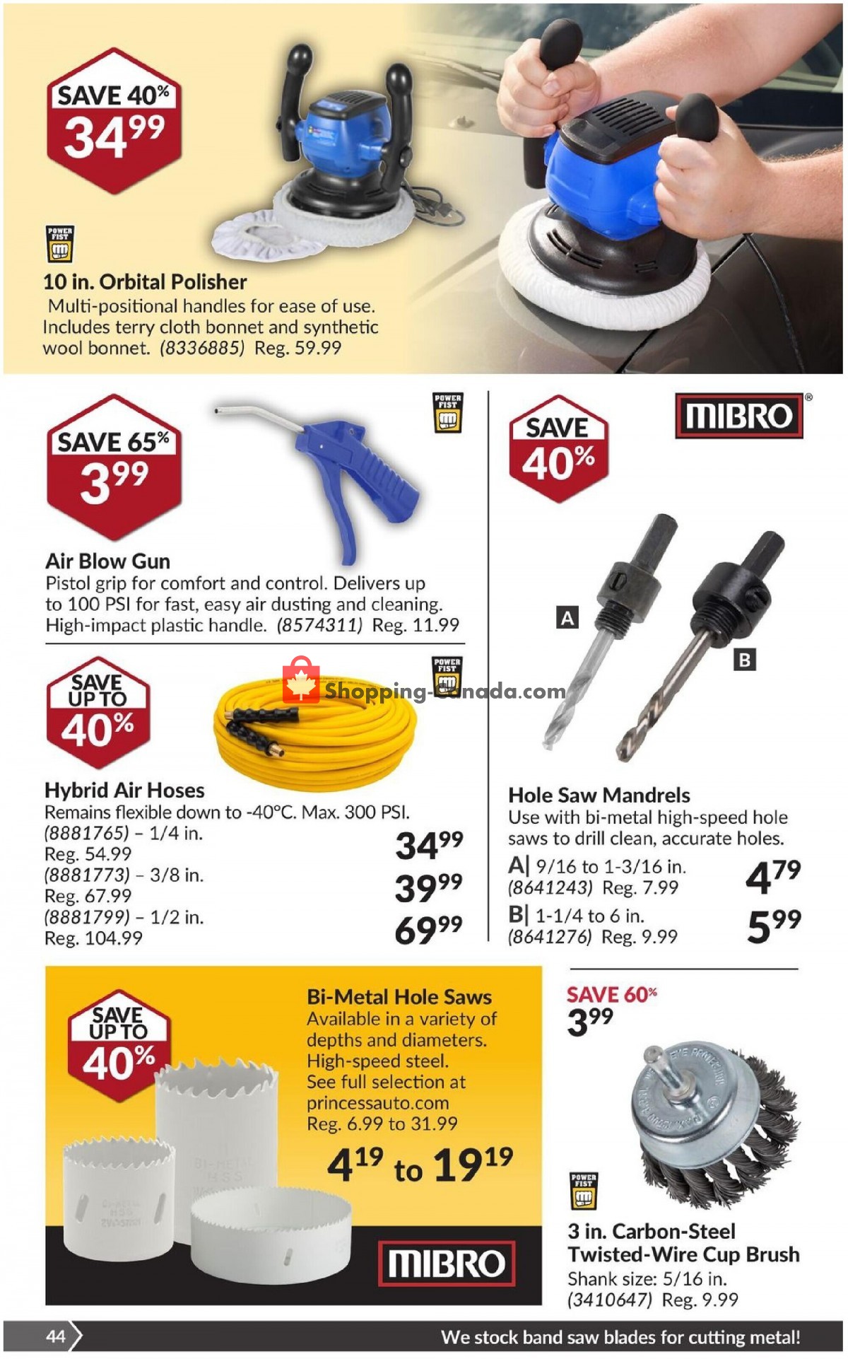 Princess Auto flyer from Tuesday March 30, 2021 to Sunday April 11, 2021 - page 49